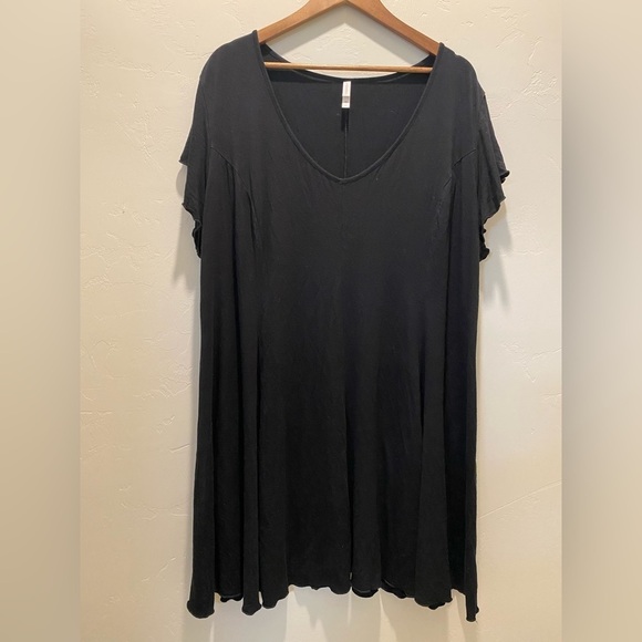 Xileration - Black Tunic Top/Mini dress - Picture 3 of 8